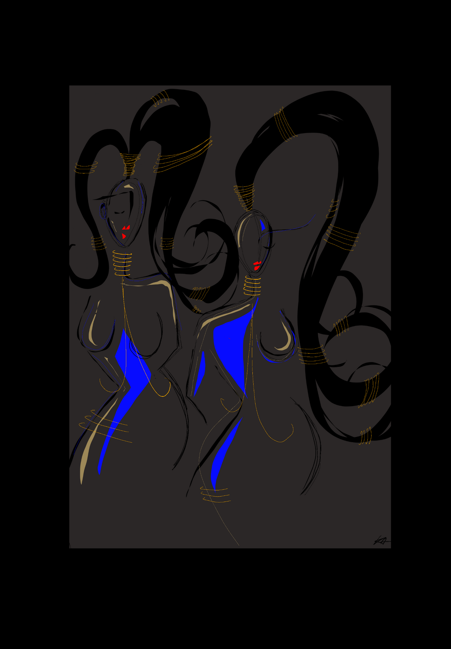 Bleu Noche I
