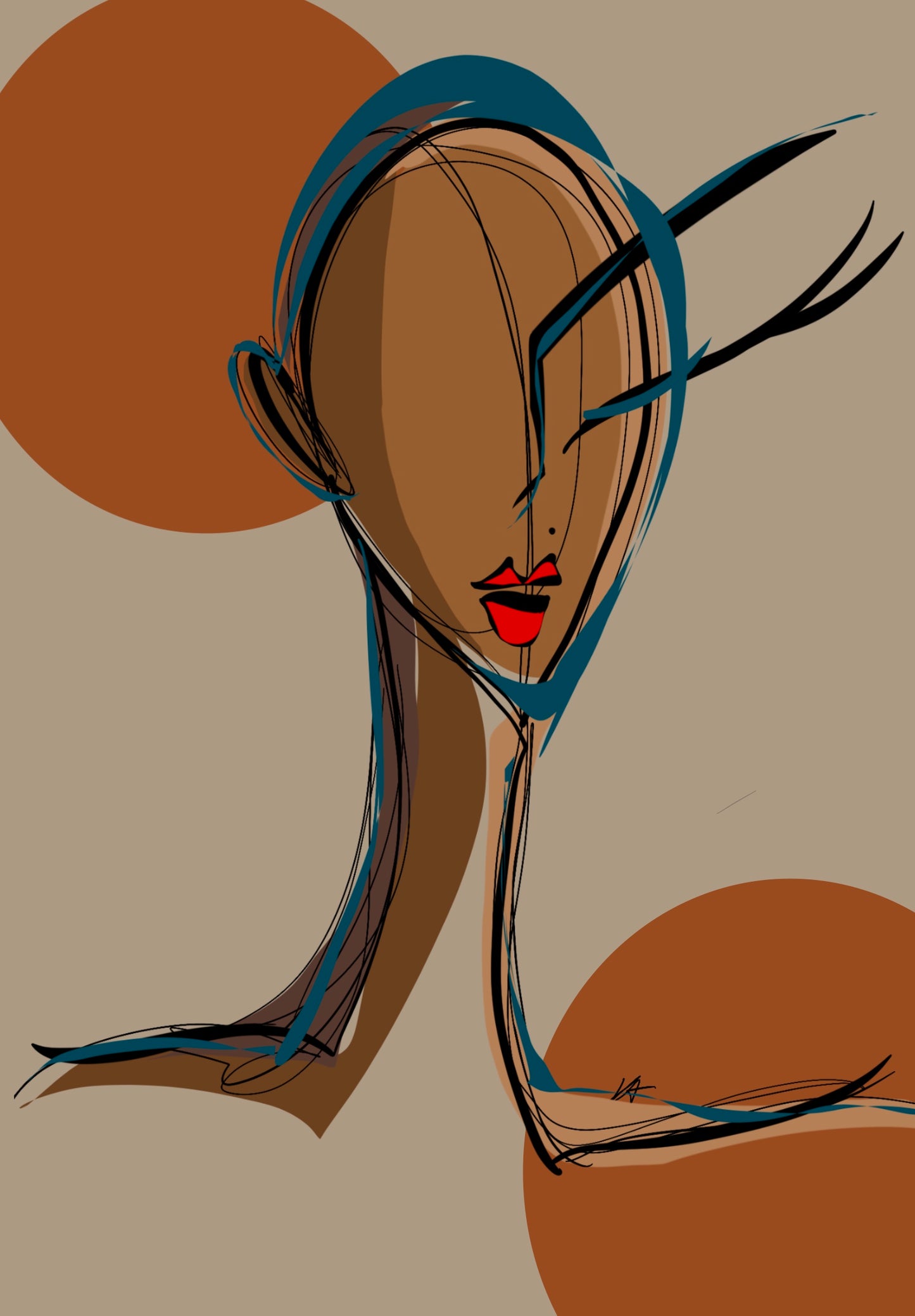 LIBRE POSTER PRINT (FACE)