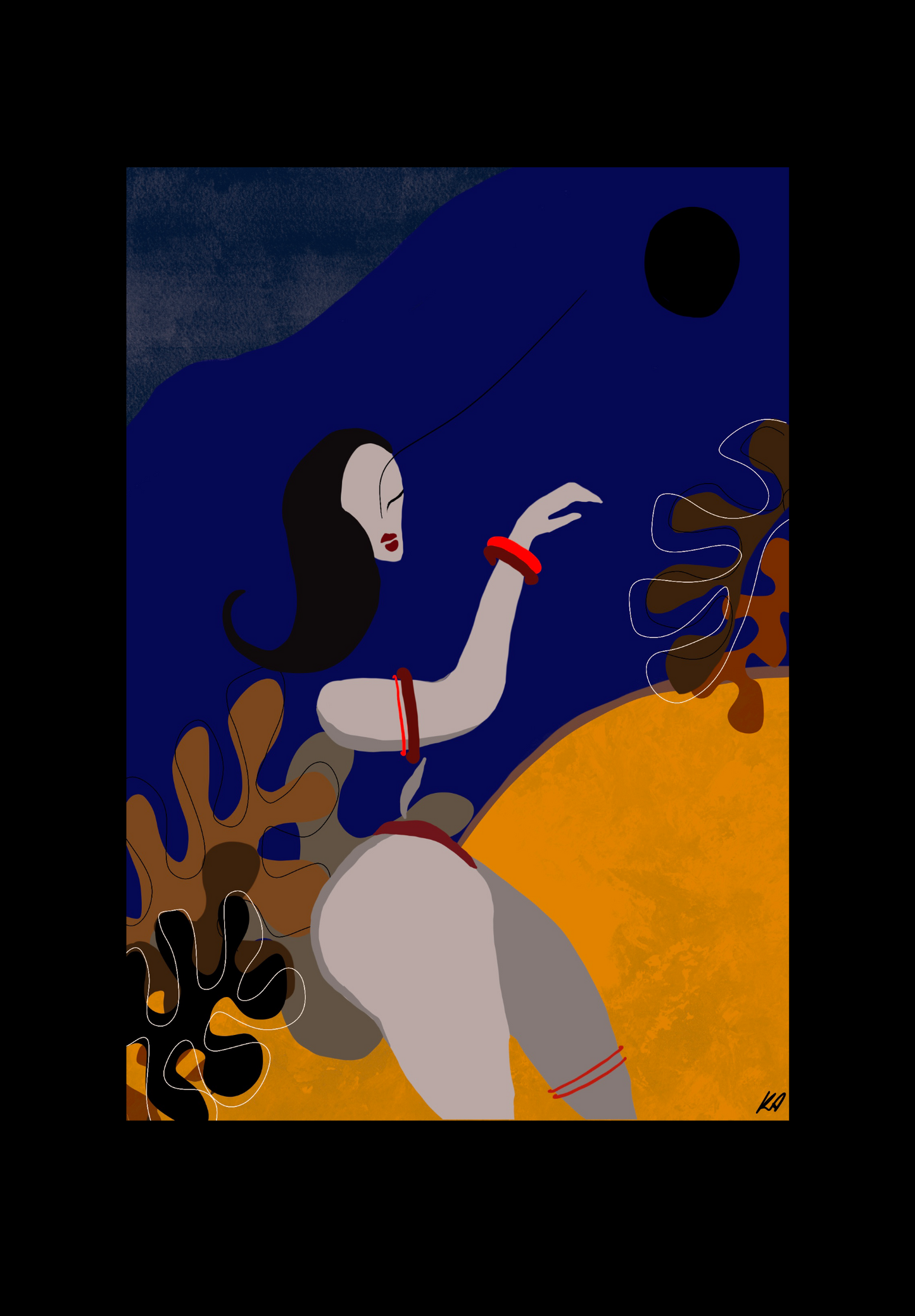 THE MOON AND ME