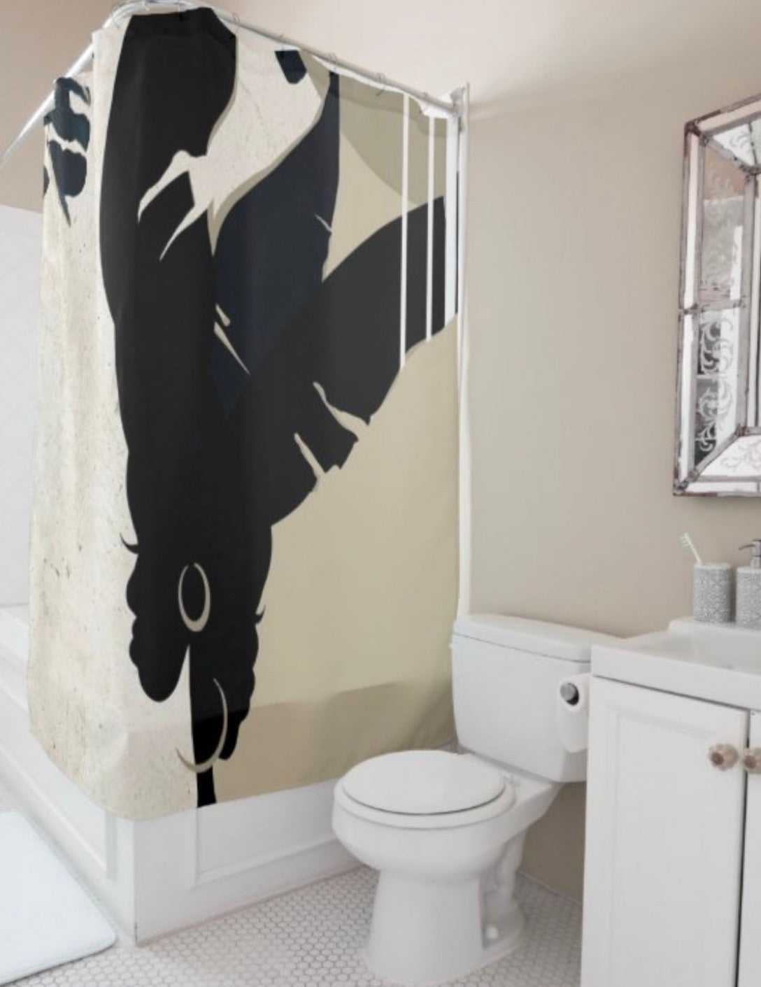 THE HARVEST SHOWER CURTAIN